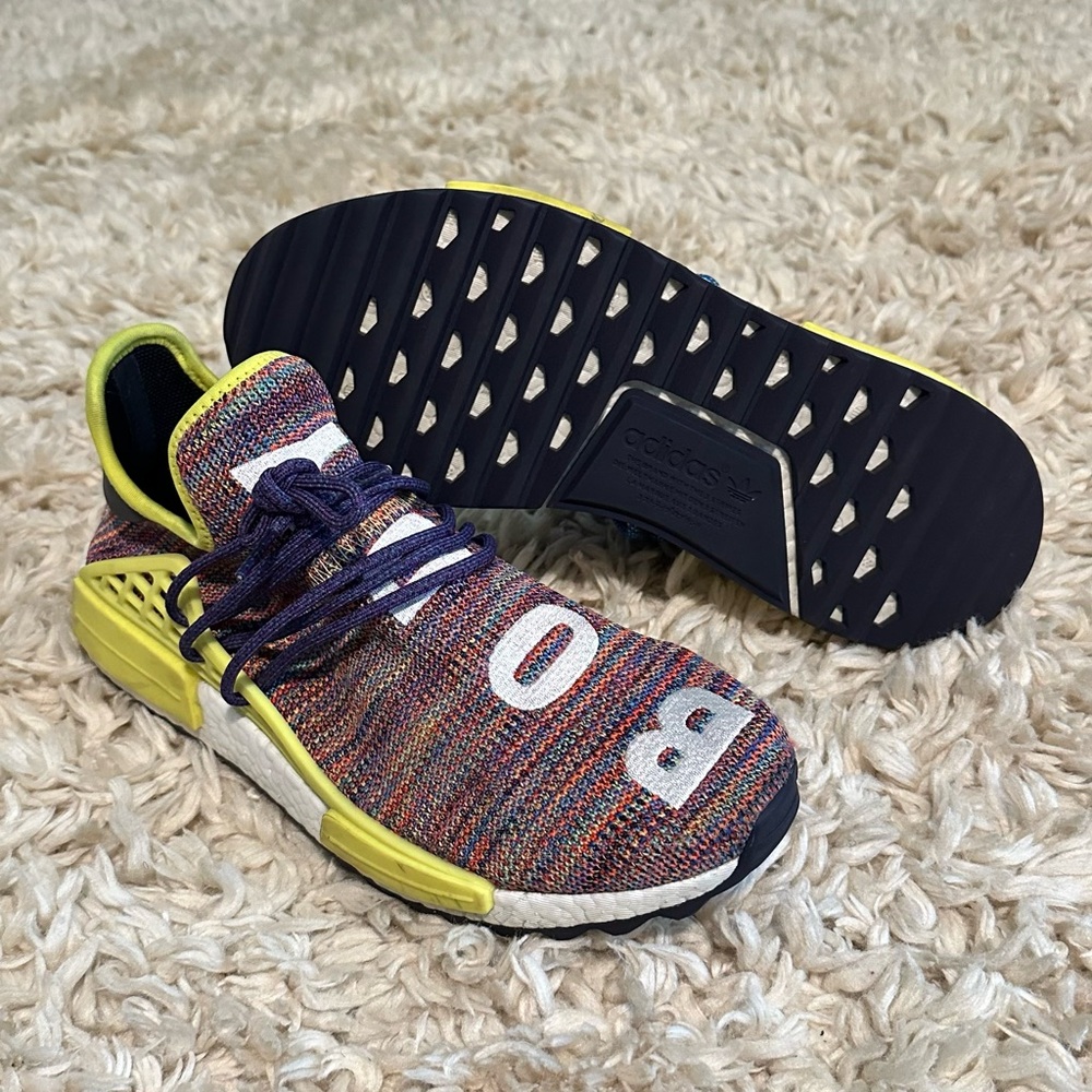 Pharrell Williams Adidas Human Race NMD Multicolor Sz 10